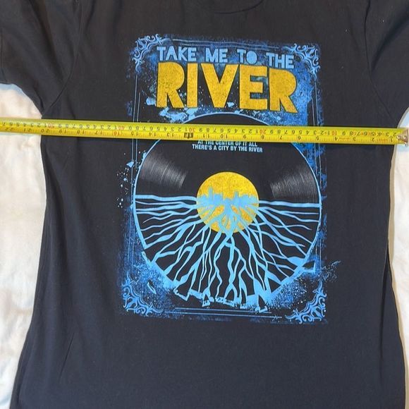Take Me To The River Tour 2017 T-Shirt - Black Size Medium - Picture 8 of 10